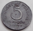 Królestwo Polskie - 5 fenigów - 1917