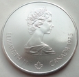 KANADA - 5 dolarów 1975 - IO - Montreal 1976 - Elizabeth II - srebro
