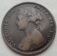 WIELKA BRYTANIA - 1/2 pensa - 1874 - Victoria