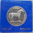 Polska - PRL - 100 złotych - Ochrona środowiska - Koń - 1981