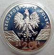 20 złotych - Zwierzęta świata - Borsuk - 2011