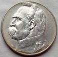 Polska - II RP - 5 złotych - Józef Piłsudski - 1938 - srebro