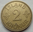 ISLANDIA - 2 kronur / korony - 1940 - Christian X