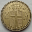 ISLANDIA - 2 kronur / korony - 1940 - Christian X