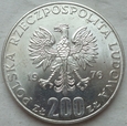 Polska - PRL - 200 złotych 1976 - Igrzyska XXI Olimpiady - srebro / 5