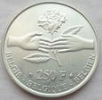 Belgia - 250 franków - 1999 - małżeństwo Philippe'a i Mathilde
