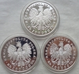 Polska - III RP - 3 x 100000 złotych - mały Tryptyk - 1990