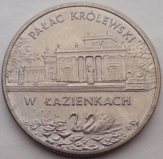 1995 - 2 ZŁOTE - PAŁAC KRÓLEWSKI W ŁAZIENKACH