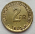 FRANCJA - 2 franki - 1944 - Rząd Tymczasowy