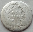 USA - ONE DIME - 10 CENTÓW - 1890