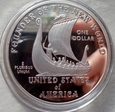 USA - 1 dolar - 2000 P - Leif Ericson Millennium - srebro