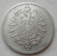Niemcy - 1 marka - 1882 G - Wilhelm I