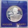 Polska - PRL - 5000 złotych - Żołnierz Polski - Westerplatte - 1989