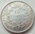 FRANCJA - 10 franków - 1967 - Herkules - srebro