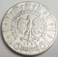 Polska - II RP : 5 złotych - Józef Piłsudski - 1935 - srebro