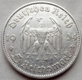 Niemcy - Trzecia Rzesza : 5 marek 1934 D - Kościół - srebro