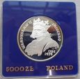 Polska - PRL - 5000 złotych - Władysław Jagiełło - popiersie 1989