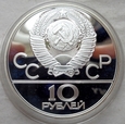 Rosja - ZSRR - 10 rubli 1980 - Igrzyska Olimpijskie - Moskwa - srebro