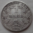 Niemcy - 1 marka - 1881 G - Wilhelm I 