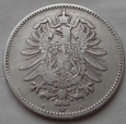 Niemcy - 1 marka - 1881 G - Wilhelm I 