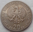 Polska - PRL : 20 złotych - Marceli Nowotko - 1983