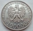 Polska - III RP - 100000 złotych - Solidarność 1990 A - uncja ag999