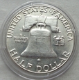 USA - 1/2 dolara - 1963 D - Franklin Half Dollar - srebro