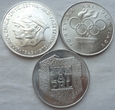 Polska - PRL : 3 x 200 złotych - KPL : 1974 - 1975 - 1976 - srebro