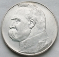 POLSKA - II RP : 10 złotych - JÓZEF PIŁSUDSKI - 1935 - srebro