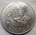 Polska - PRL : 10000 złotych - Jan Paweł II - 1987 - srebro / 2