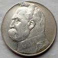 POLSKA - II RP : 10 złotych - Józef Piłsudski - 1936 - srebro