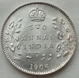 INDIE BRYTYJSKIE - TWO ANNAS - 1906 - Edward VII