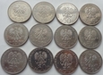 Polska - PRL - okolicznościowe - zestaw króli - Poczet 12 sztuk / 1