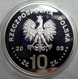 10 złotych - Stanisław Leszczyński - popiersie - 2003