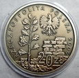 20 złotych - 65. rocznica likwidacji getta w Łodzi - 2009