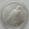 USA - srebrny dolar - 1924 - PEACE - srebro