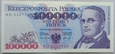 100000 ZŁOTYCH - 1993 seria AD / UNC