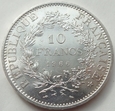 FRANCJA - 10 franków - 1966 - Herkules - srebro