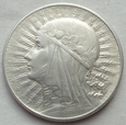 5 złotych - GŁOWA KOBIETY - 1934 - srebro