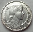 ŁOTWA - 5 LATI - 1932 - srebro