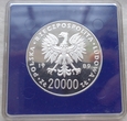 Polska - PRL - 20000 złotych - MŚ Włochy 1990 - piłkarz - 1989