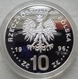 10 złotych - Zygmunt II August - półpostać - 1996