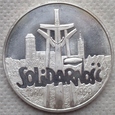 100000 - SOLIDARNOŚĆ 1990 - A - UNCJA - ag 999