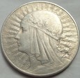 10 złotych - GŁOWA KOBIETY - 1933
