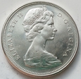 KANADA - 1 dolar 1967 - Confederation - Gęś - Elizabeth II - srebro