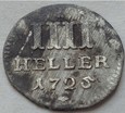 NIEMCY - IIII / 4 HELLER - 1725