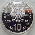 10 złotych - Jan III Sobieski - półpostać - 2001