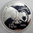 10 złotych - Mistrzostwa Świata w Piłce Nożnej Korea Japonia 2002