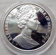 Isle of Man - 15 ecus 1995 - 50. rocznica ONZ - srebro - Elżbieta II