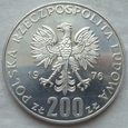 Polska - PRL - 200 złotych 1976 - Igrzyska XXI Olimpiady - srebro / 2